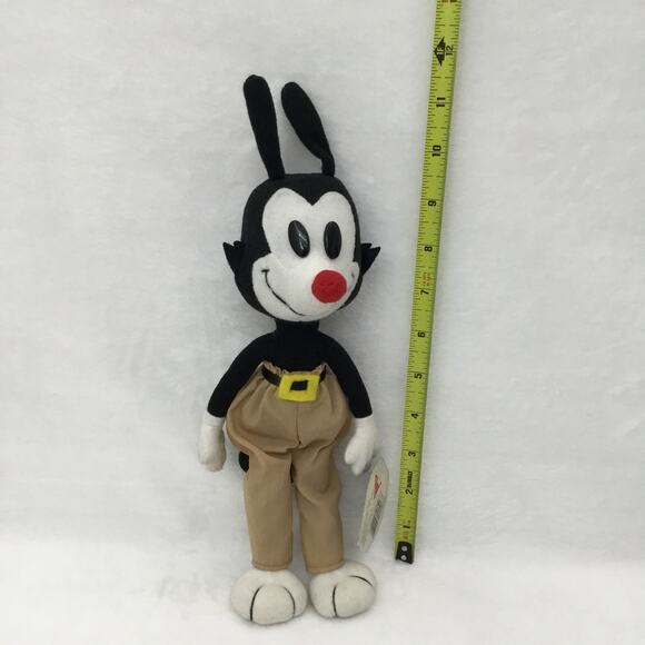 Vintage 1998 Warner Brothers Store Yakko Animaniacs Bean Bag Plush Doll NWT - Picture 3 of 5